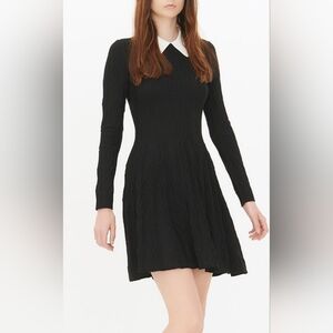 Sandro Jacquard Dress